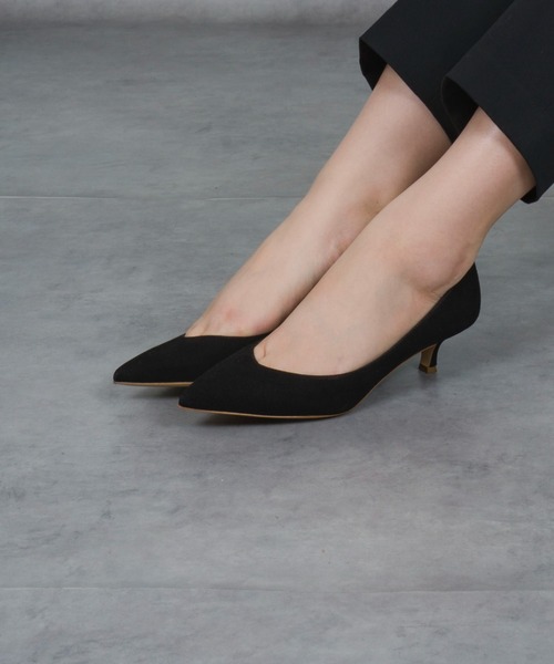 FABIO RUSCONI（ファビオルスコーニ）の「【FABIO RUSCONI/ファビオ ルスコーニ】レザー パンプス 5㎝ヒール（パンプス・レディース・ブラック/シルバー・36/37/38/39）」の13枚目の写真