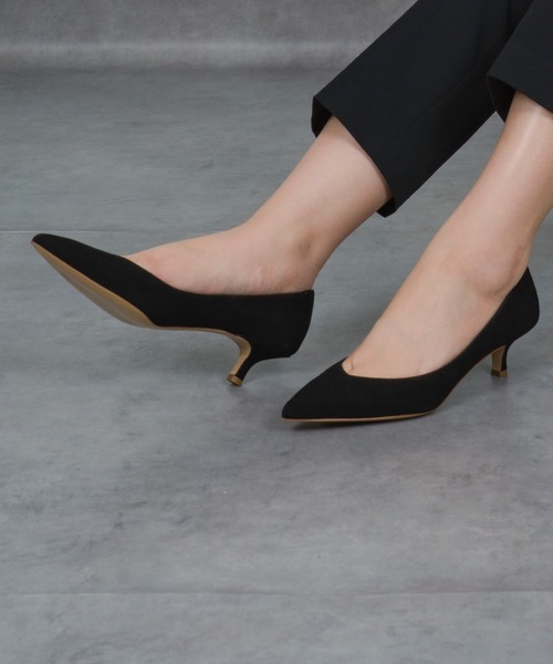 FABIO RUSCONI（ファビオルスコーニ）の「【FABIO RUSCONI/ファビオ ルスコーニ】レザー パンプス 5㎝ヒール（パンプス・レディース・ブラック/シルバー・36/37/38/39）」の16枚目の写真