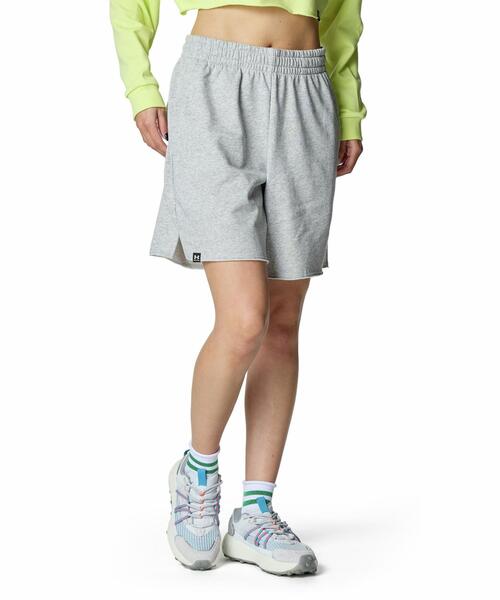 UNDER ARMOUR(アンダーアーマー)の「UAアイコン テリー ロングショーツ(ライフスタイル/レディース)(その他パンツ・レディース・グレー・L/S/M/XL)」の1枚目の写真