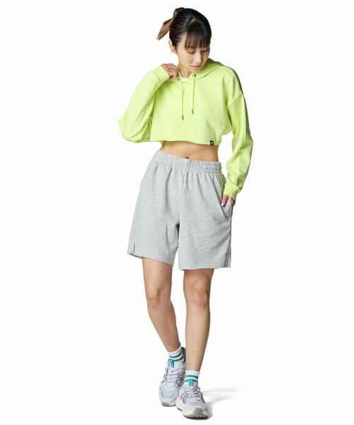 UNDER ARMOUR(アンダーアーマー)の「UAアイコン テリー ロングショーツ(ライフスタイル/レディース)(その他パンツ・レディース・グレー・L/S/M/XL)」の3枚目の写真