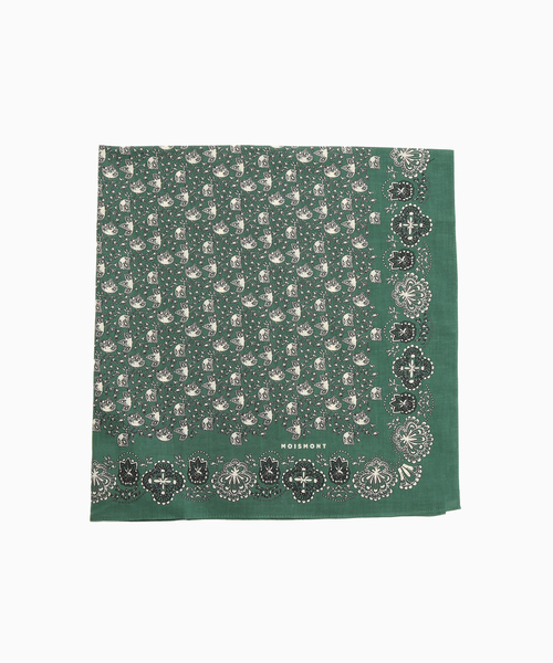 フランス発【MOIS MONT／モワモン】花柄 バンダナ柄 大判ストール 3.22 mois mont — LA MARINE FRANCAISE