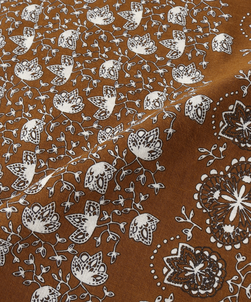 417 EDIFICE（フォーワンセブンエディフィス）の「MOISMONT / モワモン Scarf 675（バンダナ/スカーフ・メンズ・サックスブルー/ブラウン/レッド/グリーン/ネイビー/イエロー・FREE）」の8枚目の写真