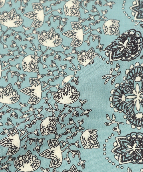 417 EDIFICE（フォーワンセブンエディフィス）の「MOISMONT / モワモン Scarf 675（バンダナ/スカーフ・メンズ・サックスブルー/ブラウン/レッド/グリーン/ネイビー/イエロー・FREE）」の12枚目の写真