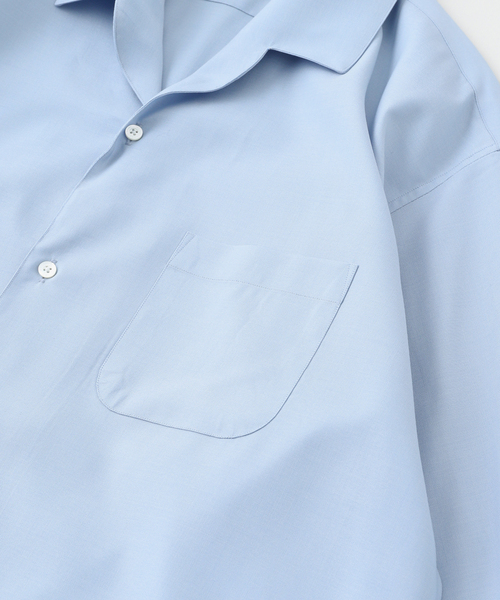 MARKAWARE(マーカウェア) ITALIAN OPEN COLLAR シャツ（シャツ