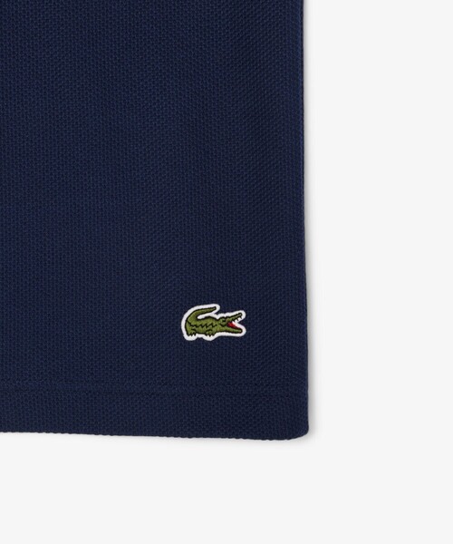 LACOSTE（ラコステ）の「ローラン・ギャロスコラボ アンパイア 半袖ポロシャツ（ポロシャツ・メンズ・ホワイト/ネイビー・M/L/XL）」の8枚目の写真