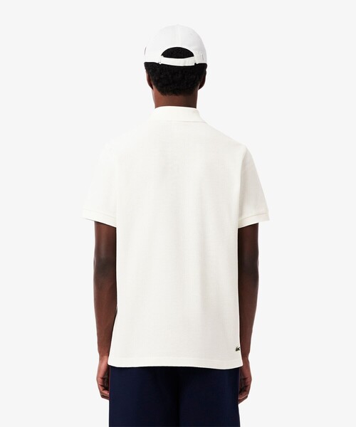 LACOSTE（ラコステ）の「ローラン・ギャロスコラボ アンパイア 半袖ポロシャツ（ポロシャツ・メンズ・ホワイト/ネイビー・M/L/XL）」の12枚目の写真
