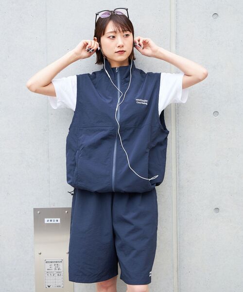 FFEIN（フェイン）の「【FFEIN(フェイン)】ワンポイント刺繍ナイロンショートパンツ / ショーツ 短パン 刺繍 シンプル パンツ（その他パンツ・メンズ・ブラック/チャコール/ネイビー・SMALL/MEDIUM/LARGE）」の21枚目の写真