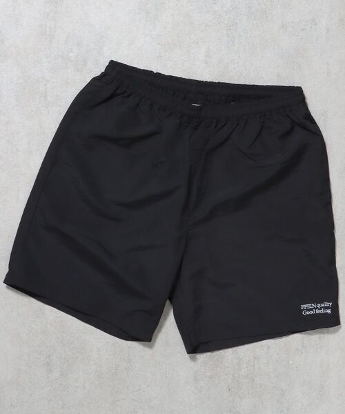 FFEIN（フェイン）の「【FFEIN(フェイン)】ワンポイント刺繍ナイロンショートパンツ / ショーツ 短パン 刺繍 シンプル パンツ（その他パンツ・メンズ・ブラック/チャコール/ネイビー・SMALL/MEDIUM/LARGE）」の22枚目の写真