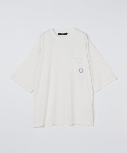 SHIPS Colors(シップス カラーズ)の「SHIPS Colors:〈接触冷感・気化冷却〉AIR FREEZE Tシャツ(Tシャツ/カットソー・メンズ・ブラック/グレー/ライトホワイト・MEDIUM/LARGE/X-LARGE)」の4枚目の写真