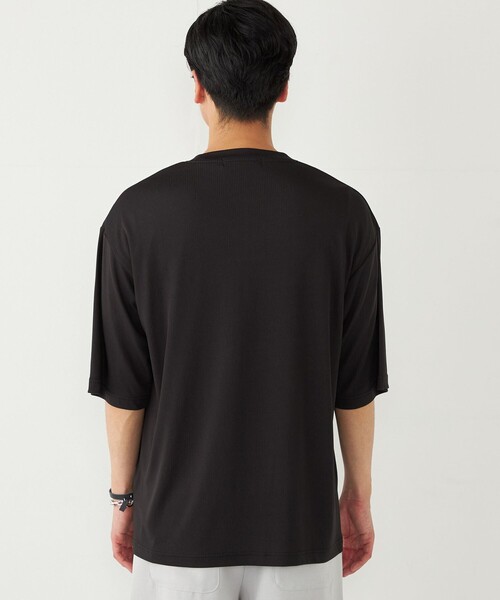 SHIPS Colors(シップス カラーズ)の「SHIPS Colors:〈接触冷感・気化冷却〉AIR FREEZE Tシャツ(Tシャツ/カットソー・メンズ・ブラック/グレー/ライトホワイト・MEDIUM/LARGE/X-LARGE)」の20枚目の写真