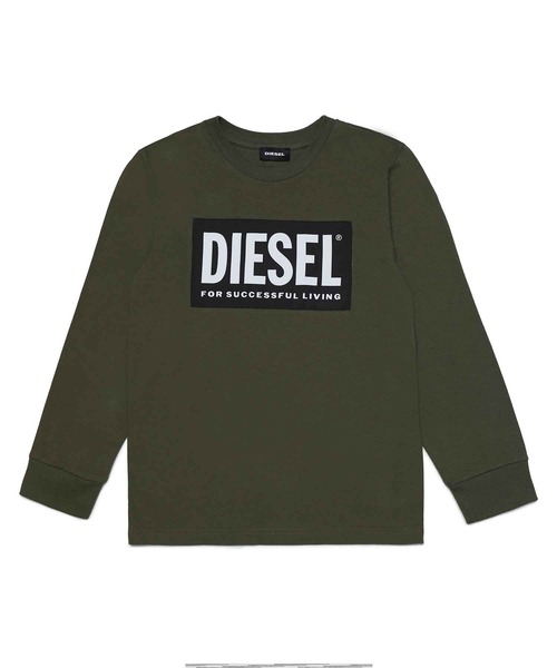 DIESEL(ディーゼル)Kids & Junior ブランドロゴ長袖Tシャツカットソー