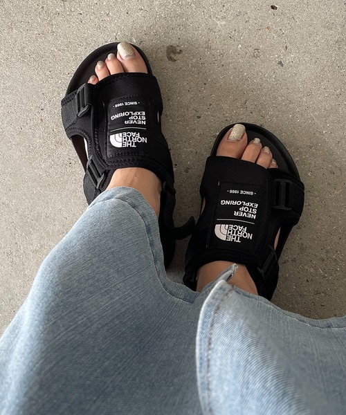 THE NORTH FACE（ザノースフェイス）の「【THE NORTH FACE】UTILITY SANDAL（サンダル・レディース・ブラック/ホワイト・23cm/24cm/25cm）」の18枚目の写真