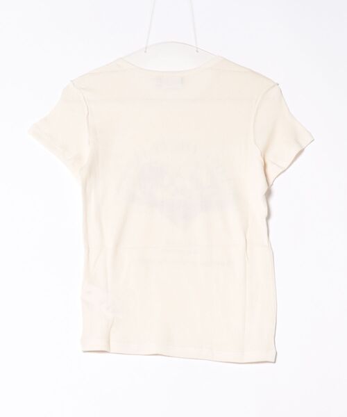 Desigual(デシグアル)の「Love the planet Tシャツ(Tシャツ/カットソー・レディース・ホワイト・XS/XL/L/M/S)」の2枚目の写真