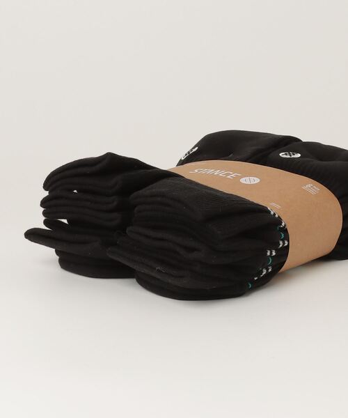 STANCE（スタンス）の「STANCE SOCKS / スタンスソックス BASIC CREW SOCKS 6 PACK ベーシッククルー ソックス 6パック（ソックス/靴下・メンズ・ホワイト/ブラック・FREE）」の3枚目の写真