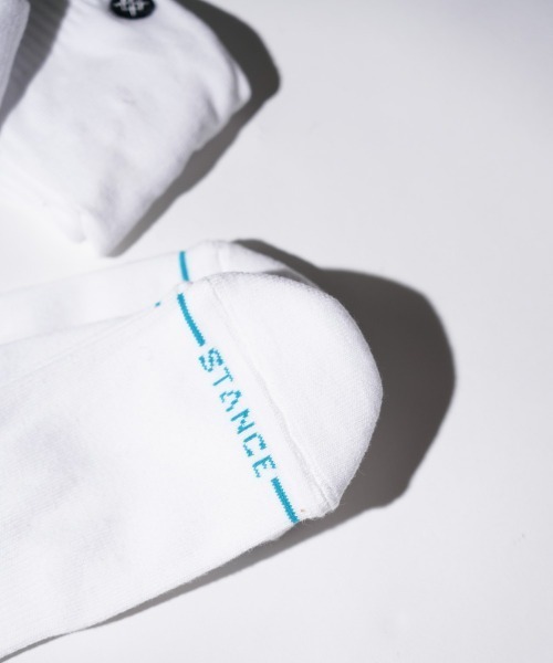 STANCE（スタンス）の「STANCE SOCKS / スタンスソックス BASIC CREW SOCKS 6 PACK ベーシッククルー ソックス 6パック（ソックス/靴下・メンズ・ホワイト/ブラック・FREE）」の11枚目の写真