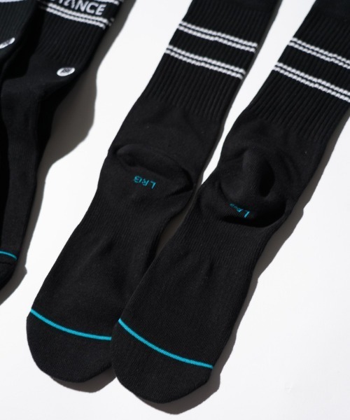 STANCE（スタンス）の「STANCE SOCKS / スタンスソックス BASIC CREW SOCKS 6 PACK ベーシッククルー ソックス 6パック（ソックス/靴下・メンズ・ホワイト/ブラック・FREE）」の4枚目の写真