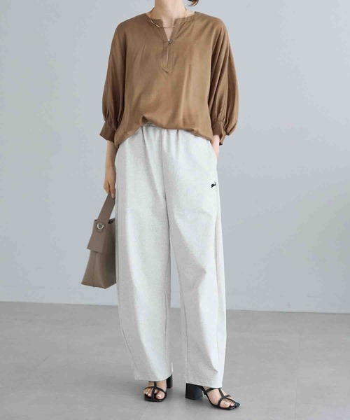 ブラウス シャツ バックラッフルスキッパーシアーブラウス レディース バックラッフルスキッパーシアーブラウス（シャツ/ブラウス