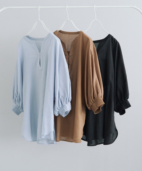 ブラウス シャツ Sebline ラッフルシャツ レディース TOMORROWLAND｜Sebline ラッフルシャツ | Rakuten Fashion(楽天