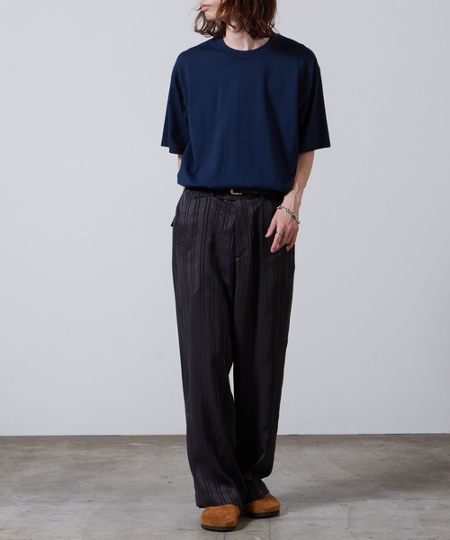 セール】superNova./スーパーノヴァ No tuck wide trouser