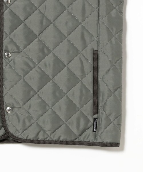 Traditional Weatherwear（トラディショナルウェザーウェア）の「【別注】Traditional Weatherwear / Quilted Vest（ベスト・メンズ・ブラック/セージグリーン・40/42/38）」の20枚目の写真