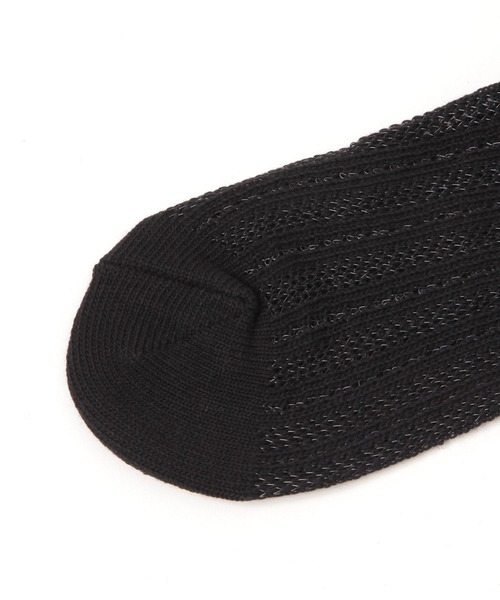 LOWRYS FARM（ローリーズファーム）の「レースラインソックス　493122（ソックス/靴下・レディース・オフホワイト/ブラック・FREE）」の9枚目の写真