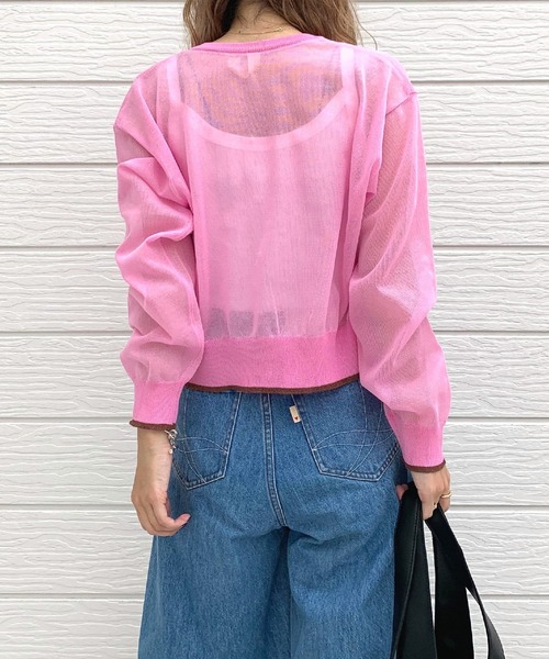 todo ピンク レイヤードカーディガン　美品 NEW ARRIVAL PINKCOLOR | GINZA SIX | ギンザ シックス