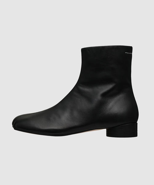 MM6 エムエムシックス ブーツ シルバー系 2122623F0162 美品】 MM6 Maison Margiela / エムエムシックスメゾン