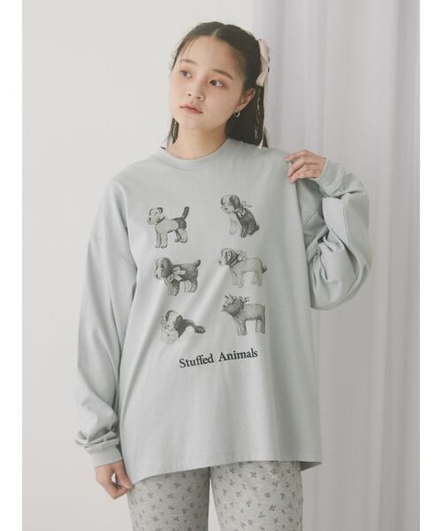 stuffed animalロンT（Tシャツ/カットソー）｜merry jenny
