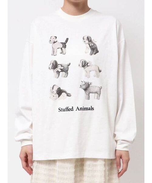 stuffed animalロンT（Tシャツ/カットソー）｜merry jenny