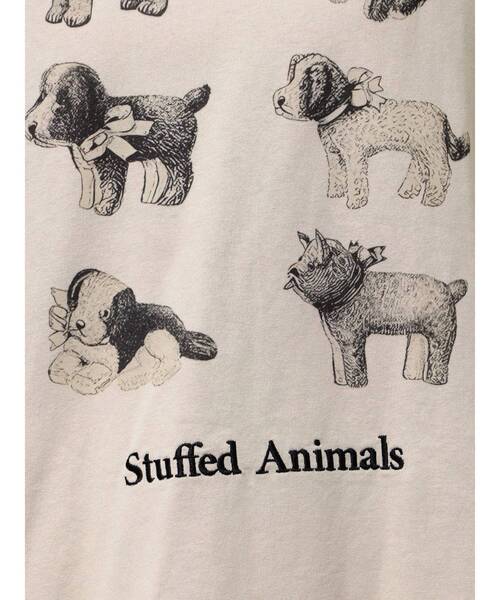 merry jenny（メリージェニー）の「stuffed animalロンT（Tシャツ/カットソー・レディース・オフホワイト/グレー/ブルー・FREE）」の17枚目の写真