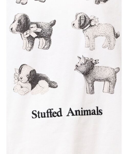 merry jenny（メリージェニー）の「stuffed animalロンT（Tシャツ/カットソー・レディース・オフホワイト/グレー/ブルー・FREE）」の19枚目の写真
