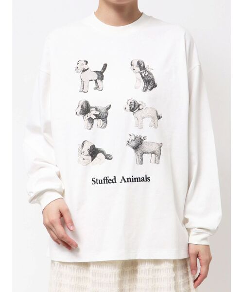 stuffed animalロンT（Tシャツ/カットソー）｜merry jenny