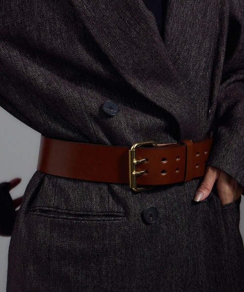 TORY LEATHER（トリーレザー）】Wide Tongue Belt/ベルト