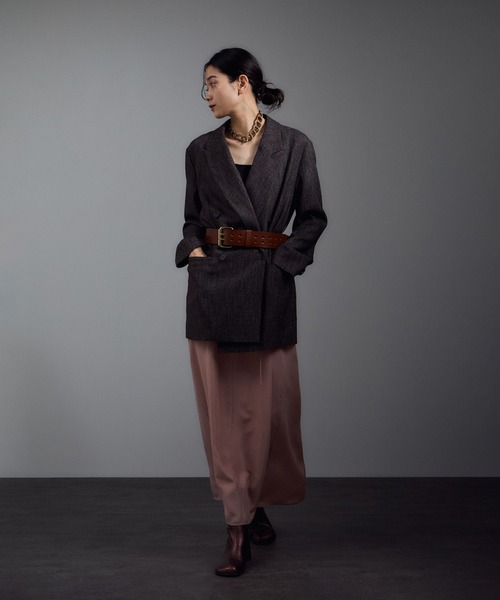 TORY LEATHER（トリーレザー）】Wide Tongue Belt/ベルト