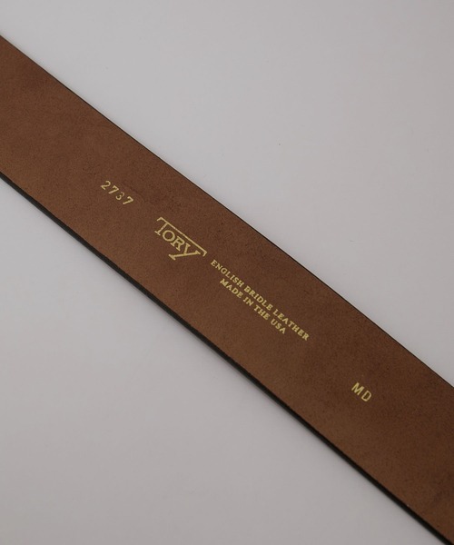 TORY LEATHER（トリーレザー）の「【TORY LEATHER（トリーレザー）】Wide Tongue Belt/ベルト（ベルト・レディース・ブラウン/ブラック・FREE）」の9枚目の写真