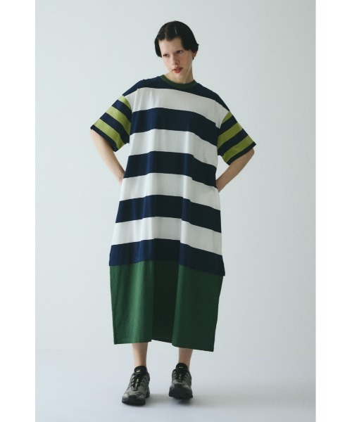ワンピース HeRIN.CYE Cut relax dress Cut relax dress カットリラックスドレス（ワンピース）｜HeRIN