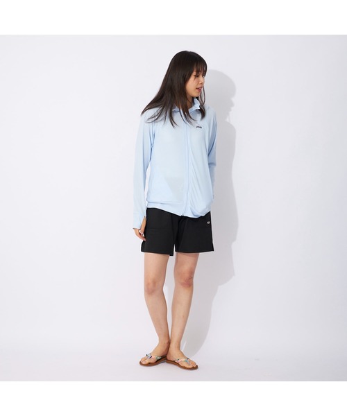 FILA（フィラ）の「FILA フィラ 水陸両用 スウェット ハーフパンツ ショートパンツ（その他パンツ・レディース・ネイビー/グレー/ブラック・M/L/LL）」の6枚目の写真