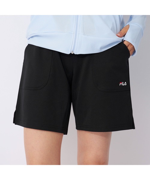 FILA（フィラ）の「FILA フィラ 水陸両用 スウェット ハーフパンツ ショートパンツ（その他パンツ・レディース・ネイビー/グレー/ブラック・M/L/LL）」の7枚目の写真