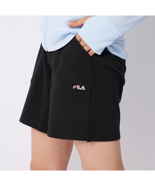 FILA（フィラ）の「FILA フィラ 水陸両用 スウェット ハーフパンツ ショートパンツ（その他パンツ・レディース・ネイビー/グレー/ブラック・M/L/LL）」の8枚目の写真