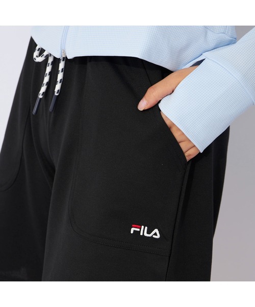 FILA（フィラ）の「FILA フィラ 水陸両用 スウェット ハーフパンツ ショートパンツ（その他パンツ・レディース・ネイビー/グレー/ブラック・M/L/LL）」の11枚目の写真