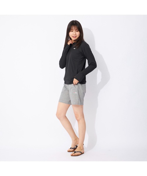 FILA（フィラ）の「FILA フィラ 水陸両用 スウェット ハーフパンツ ショートパンツ（その他パンツ・レディース・ネイビー/グレー/ブラック・M/L/LL）」の14枚目の写真