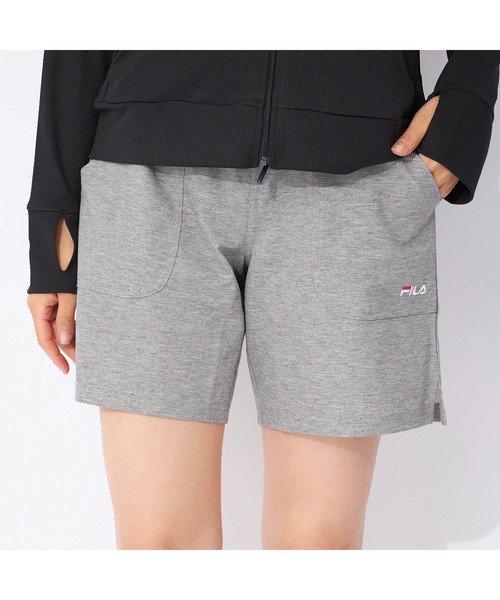 FILA（フィラ）の「FILA フィラ 水陸両用 スウェット ハーフパンツ ショートパンツ（その他パンツ・レディース・ネイビー/グレー/ブラック・M/L/LL）」の15枚目の写真