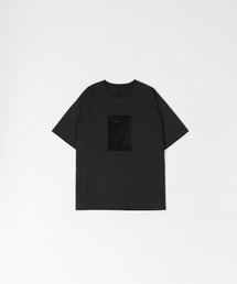 LAPIIS(sX)FABRIC FRAME T-SHIRT(TVc/Jbg\[)