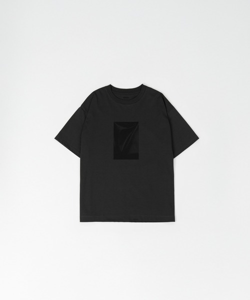 LAPIIS(ラピス)の「FABRIC FRAME T-SHIRT(Tシャツ/カットソー・メンズ・ホワイト/グレー・LARGE/MEDIUM)」の1枚目の写真