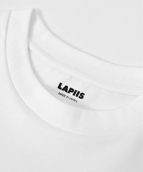 LAPIIS(ラピス)の「FABRIC FRAME T-SHIRT(Tシャツ/カットソー・メンズ・ホワイト/グレー・LARGE/MEDIUM)」の16枚目の写真