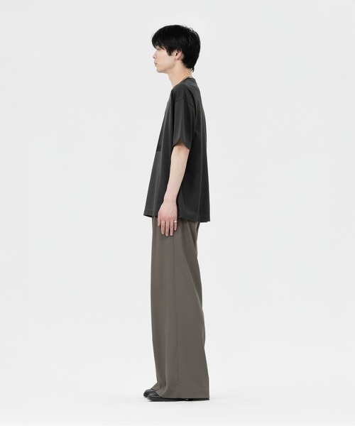 LAPIIS(ラピス)の「FABRIC FRAME T-SHIRT(Tシャツ/カットソー・メンズ・ホワイト/グレー・LARGE/MEDIUM)」の21枚目の写真