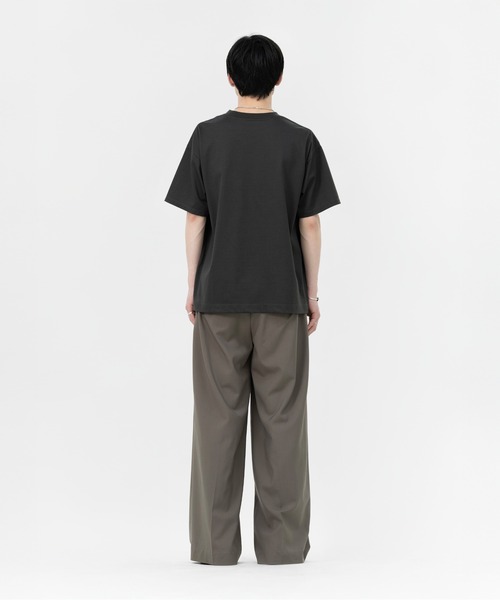 LAPIIS(ラピス)の「FABRIC FRAME T-SHIRT(Tシャツ/カットソー・メンズ・ホワイト/グレー・LARGE/MEDIUM)」の22枚目の写真