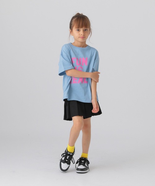 GLOBAL WORK（グローバルワーク）の「CHEER ONプリーツスカート/T/495941（スカート・キッズ・チェック/ブラック/グレー・100cm/110cm/120cm）」の10枚目の写真