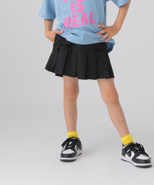 GLOBAL WORK（グローバルワーク）の「CHEER ONプリーツスカート/T/495941（スカート・キッズ・チェック/ブラック/グレー・100cm/110cm/120cm）」の7枚目の写真