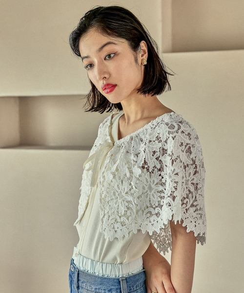 LEPSIM（レプシィム）の「マルチWAYスカーフビスチェ　575295（バンダナ/スカーフ・レディース・ホワイト/ホワイト系その他・ONE SIZE）」の11枚目の写真